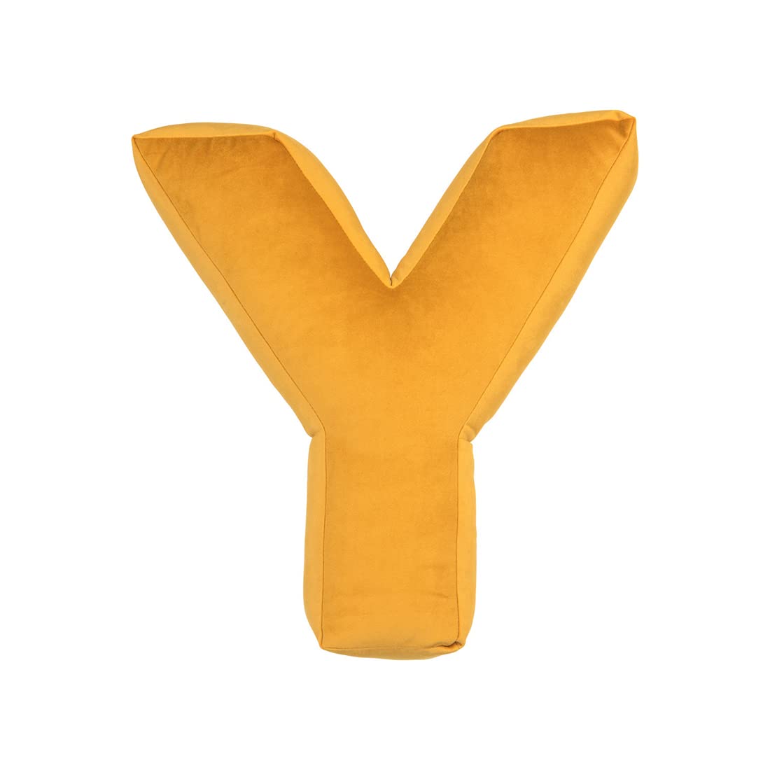 vctops Soft Velvet Letter Pillow English Alphabet A to Z Letter Decorative Throw Pillow for Bedroom Living Room Decor (L,16"x13.5")
