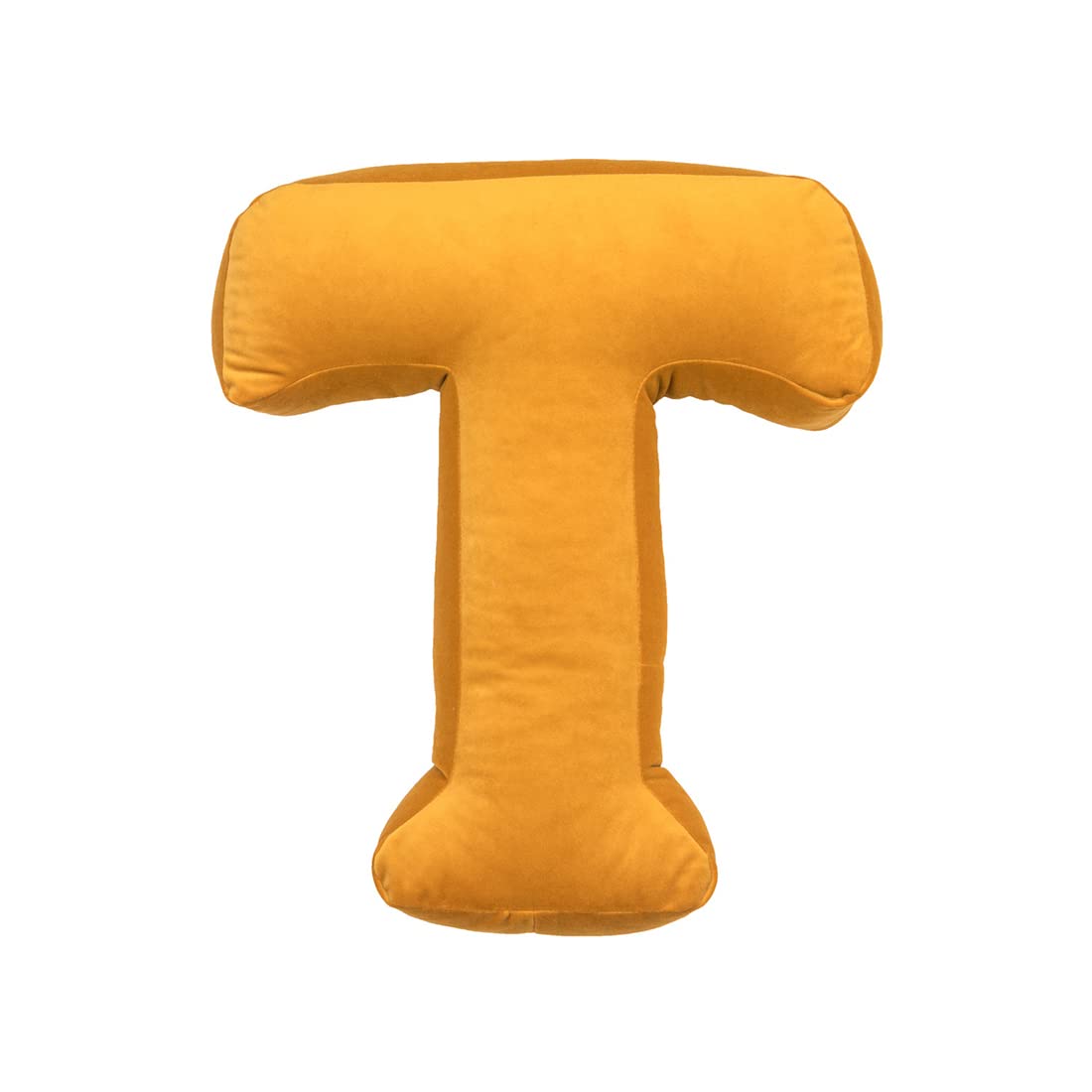 vctops Soft Velvet Letter Pillow English Alphabet A to Z Letter Decorative Throw Pillow for Bedroom Living Room Decor (L,16"x13.5")