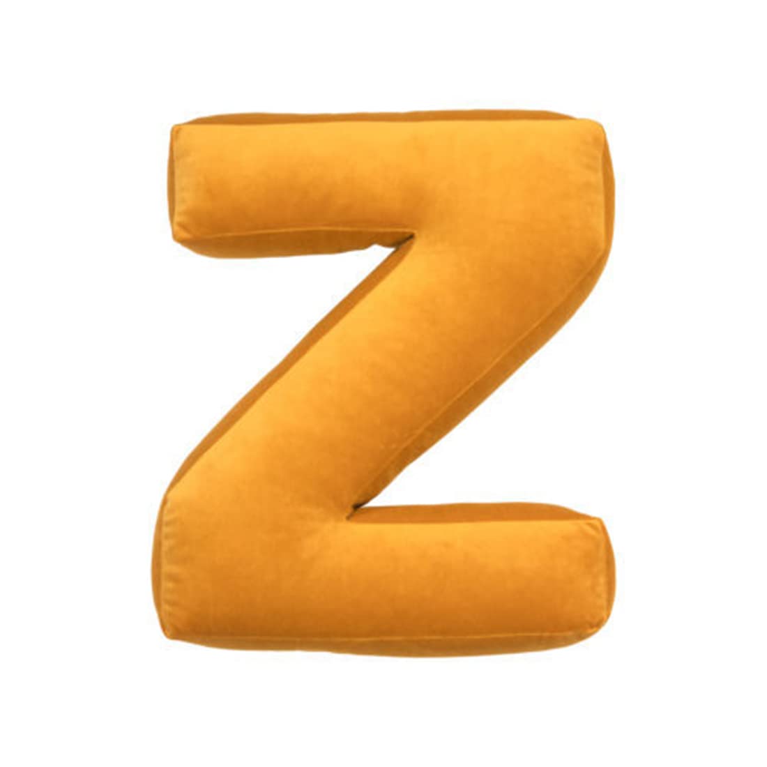 vctops Soft Velvet Letter Pillow English Alphabet A to Z Letter Decorative Throw Pillow for Bedroom Living Room Decor (L,16"x13.5")