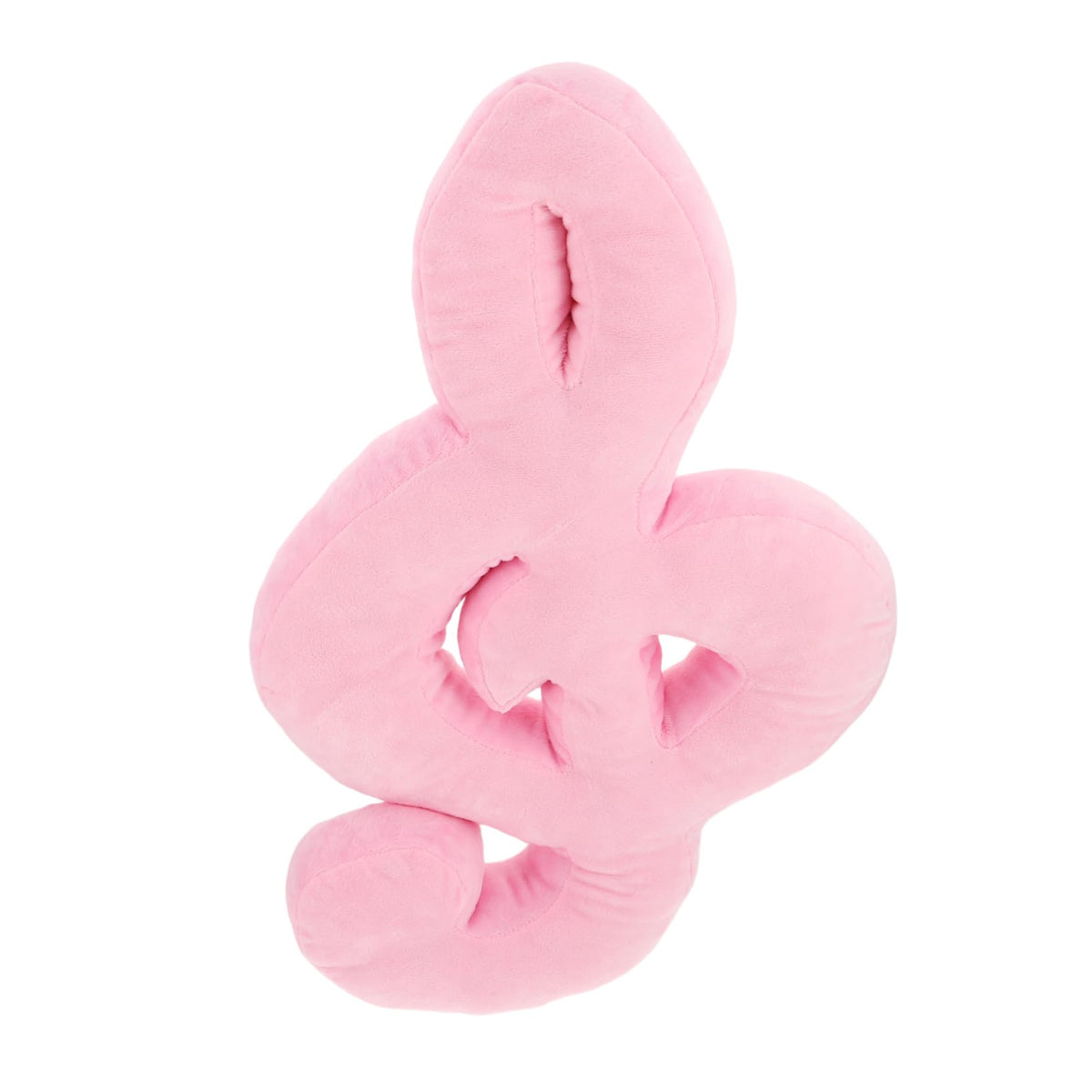 Cabilock Musical Note Plush Pillow for Couches and Beds, Light Green
