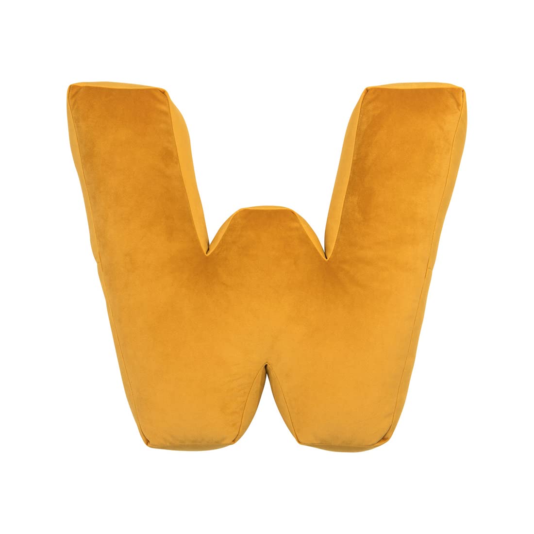 vctops Soft Velvet Letter Pillow English Alphabet A to Z Letter Decorative Throw Pillow for Bedroom Living Room Decor (L,16"x13.5")