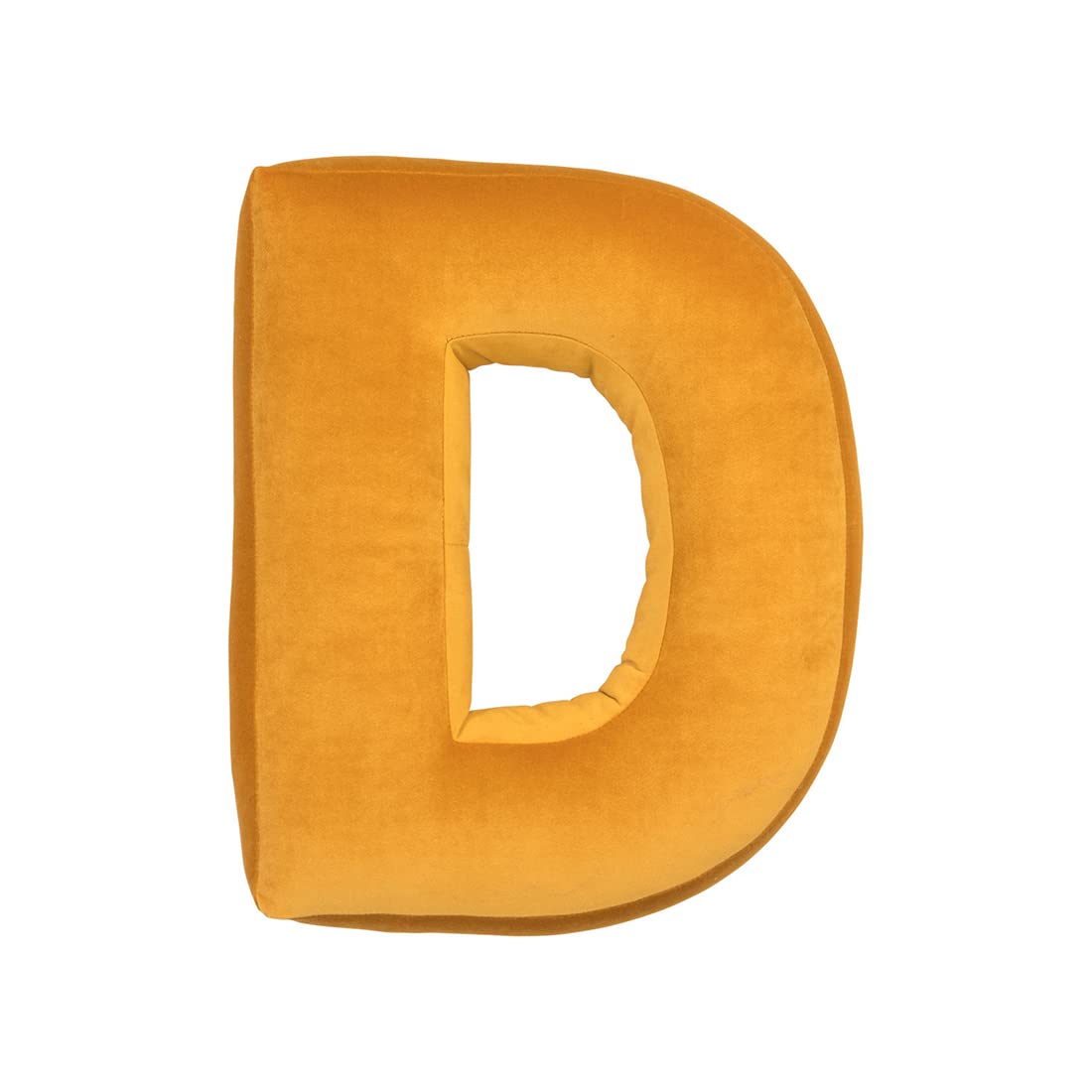 vctops Soft Velvet Letter Pillow English Alphabet A to Z Letter Decorative Throw Pillow for Bedroom Living Room Decor (L,16"x13.5")