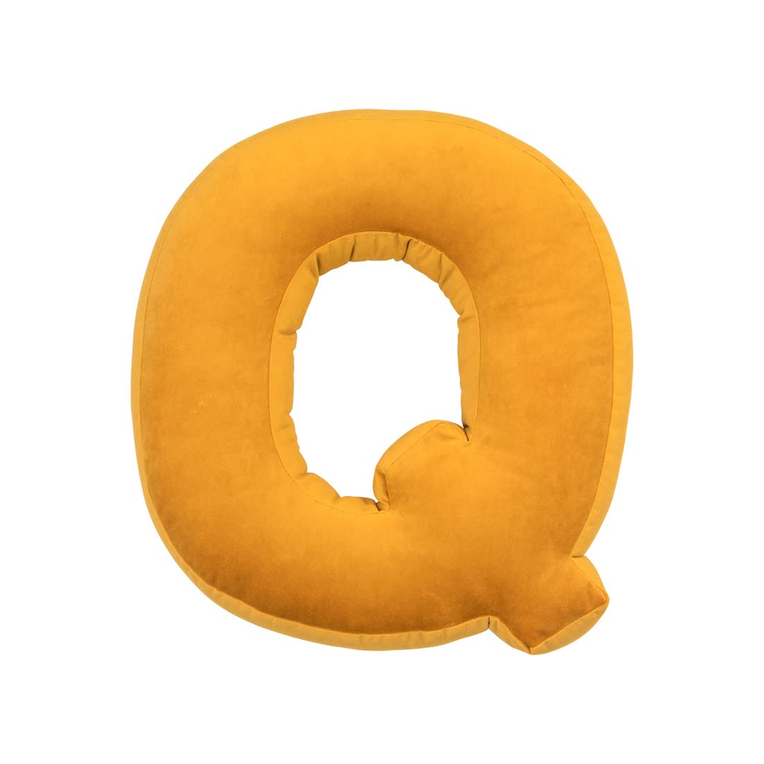 vctops Soft Velvet Letter Pillow English Alphabet A to Z Letter Decorative Throw Pillow for Bedroom Living Room Decor (L,16"x13.5")
