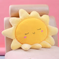 23.7 inch Sun Shape Plush Pillow | Cute Sunflower Floor Cushion for Chair & Seat | Soft Stuffed Animal Toy for Home Decoration | Birthday Gift for Girls & Kids (23.7 Inch Yellow)