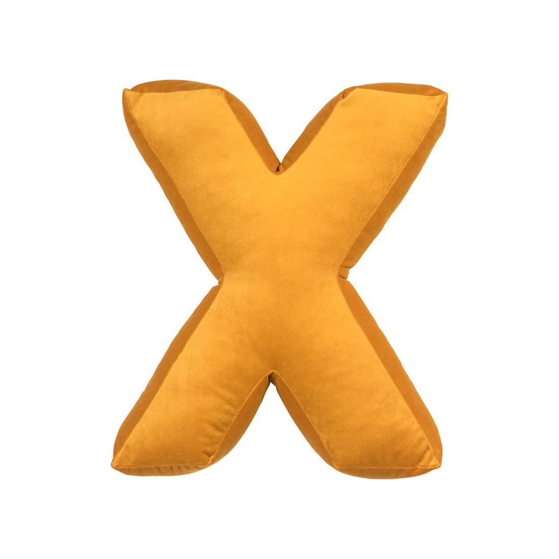vctops Soft Velvet Letter Pillow English Alphabet A to Z Letter Decorative Throw Pillow for Bedroom Living Room Decor (L,16"x13.5")