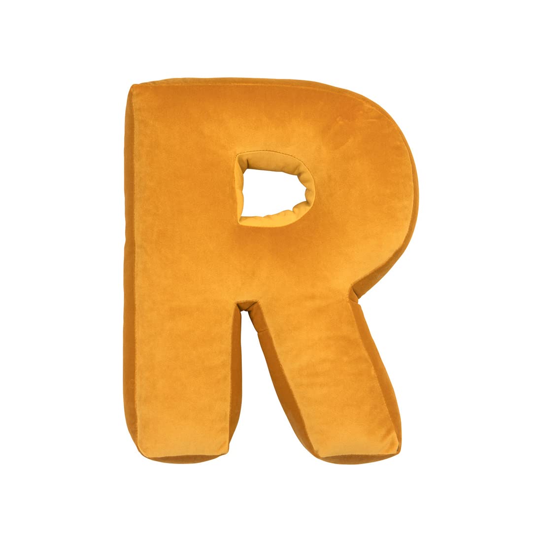 vctops Soft Velvet Letter Pillow English Alphabet A to Z Letter Decorative Throw Pillow for Bedroom Living Room Decor (L,16"x13.5")