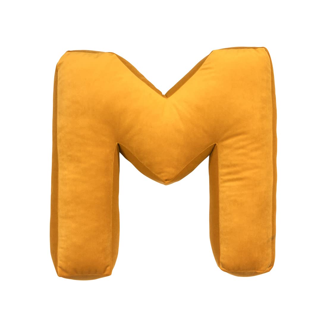 vctops Soft Velvet Letter Pillow English Alphabet A to Z Letter Decorative Throw Pillow for Bedroom Living Room Decor (L,16"x13.5")