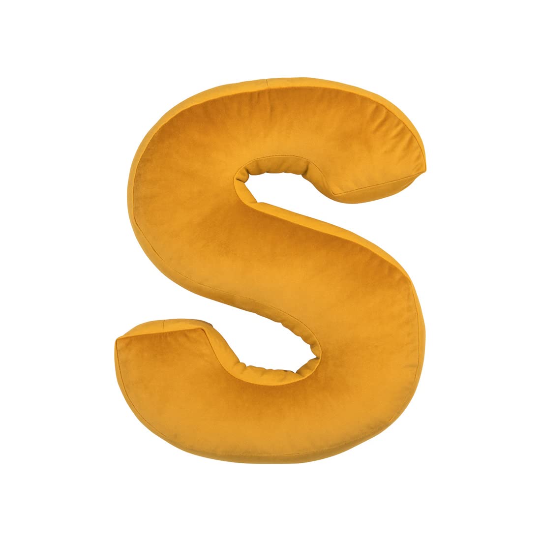 vctops Soft Velvet Letter Pillow English Alphabet A to Z Letter Decorative Throw Pillow for Bedroom Living Room Decor (L,16"x13.5")