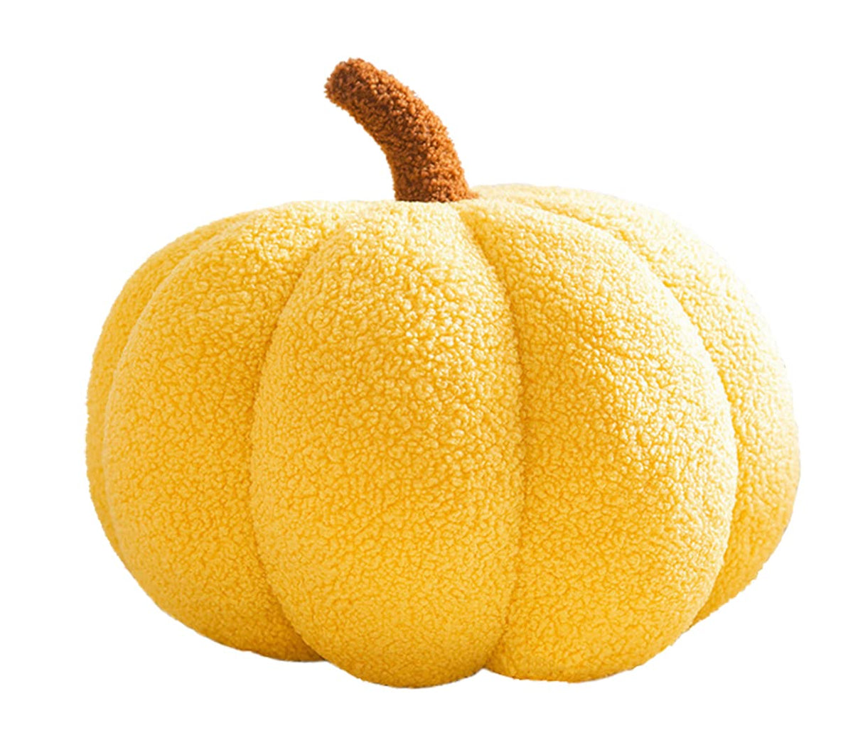 3D Simulated Pumpkin Pillow Plush Pillow Sofa Cushion (7.8inch, Red)