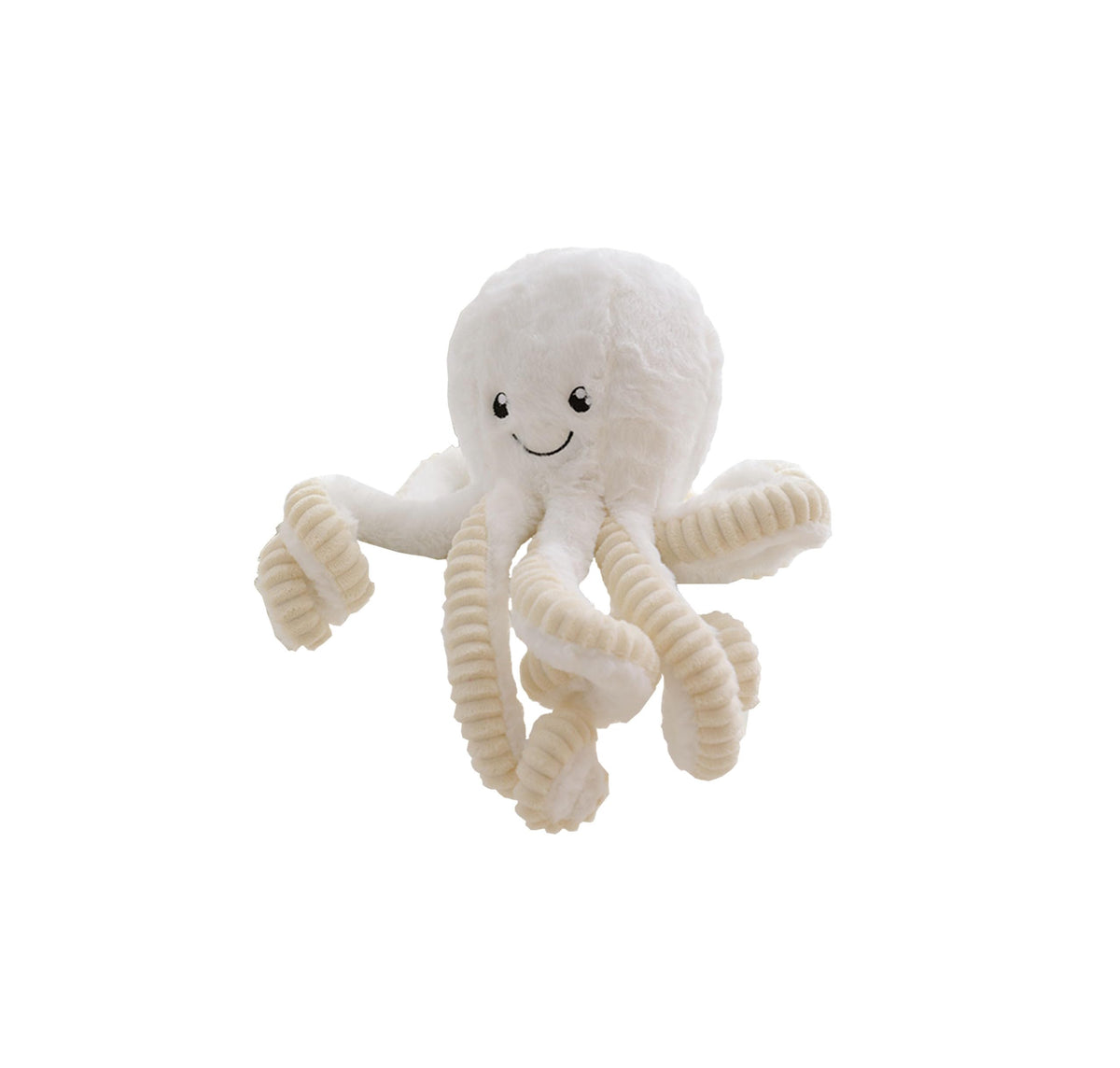 Cute Plush Octopus Stuffed Toy Pillow - Soft Kids' Cushion for Toddler Bed & Playroom，Soft Marine Animal Decorations (Khaki, 15.7 inch)
