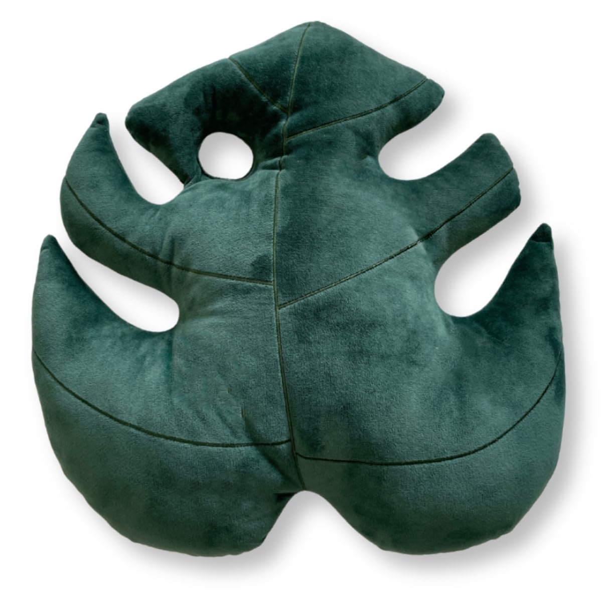Green Philosophy Co. - Leaf™ Pillow - Monstera Mossy Earth - 17x16 in