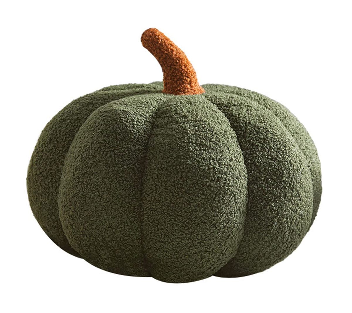 3D Simulated Pumpkin Pillow Plush Pillow Sofa Cushion (7.8inch, Red)