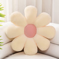 Sioloc Flower Shaped Throw Pillow Butt Cushion, Seating Cushion, Cute Room Decor & Plush Pillow for Bedroom Sofa Chair (Blush, 15.7")