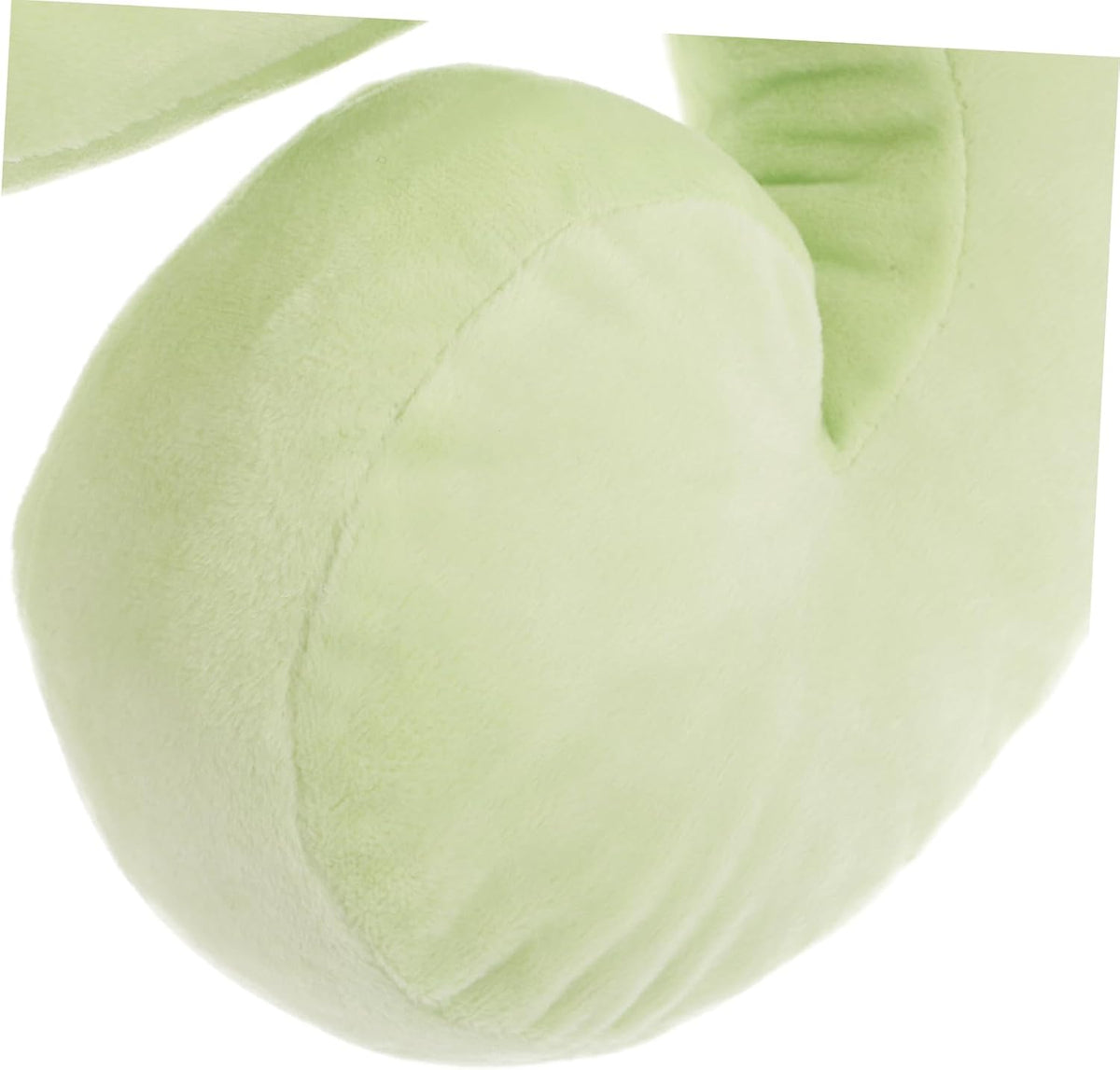 Cabilock Musical Note Plush Pillow for Couches and Beds, Light Green