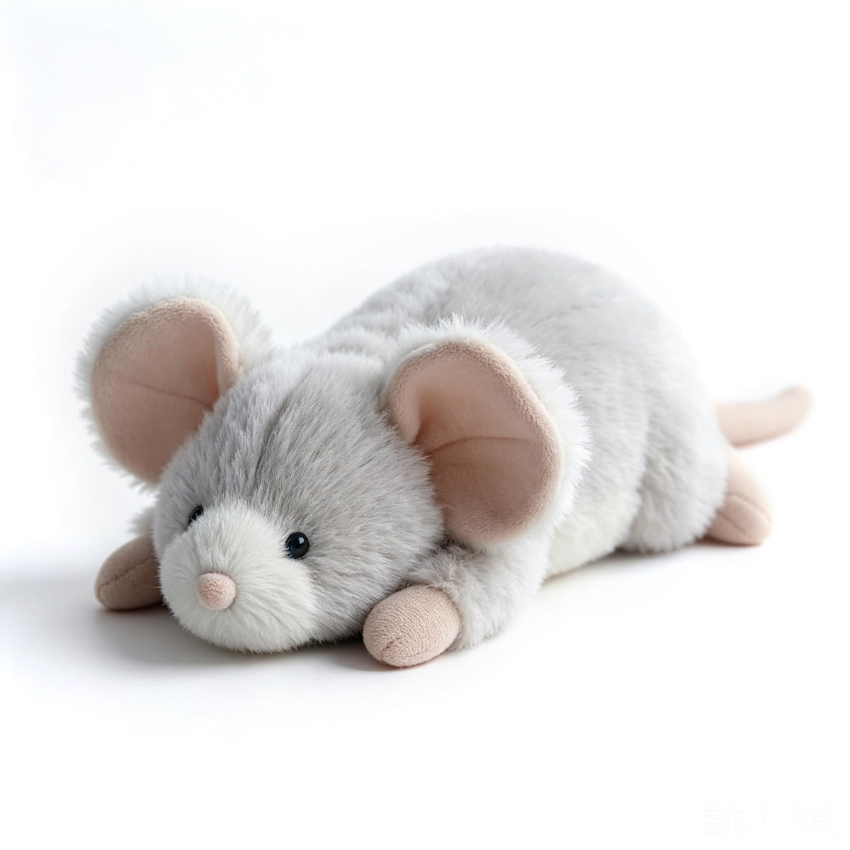 Lying Brown Otter Plush Throw Pillow – Cute Lying Pose, a Soft Cushion & Stylish Decor Stuffed Toy in One.