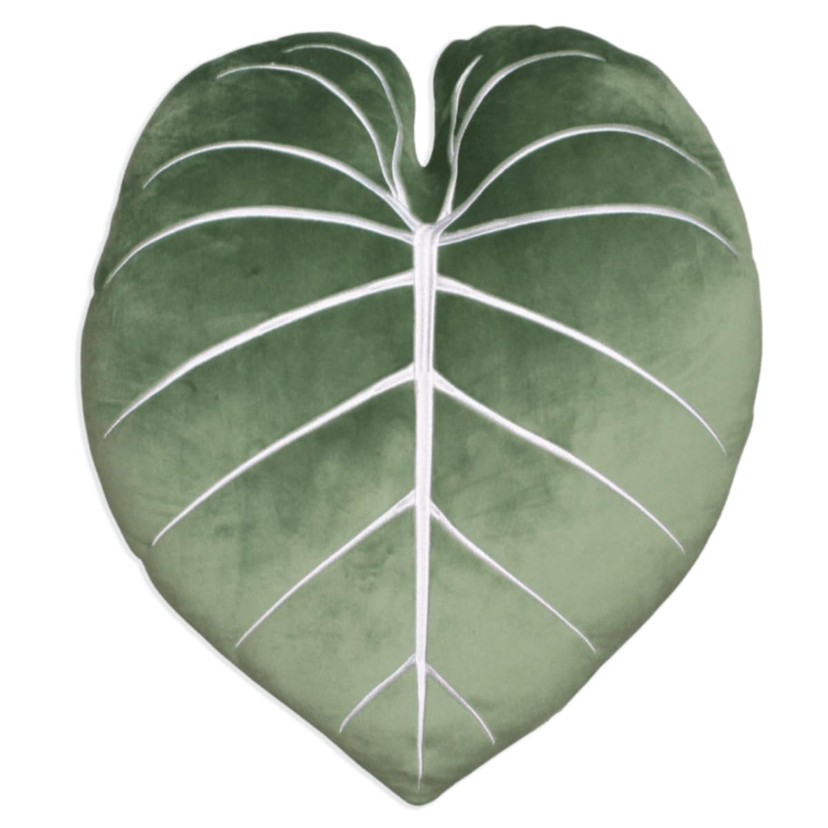Green Philosophy Co. - Leaf™ Pillow - Monstera Mossy Earth - 17x16 in