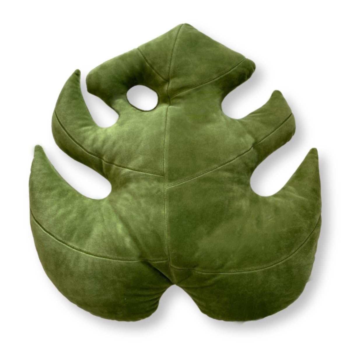 Green Philosophy Co. - Leaf™ Pillow - Monstera Mossy Earth - 17x16 in