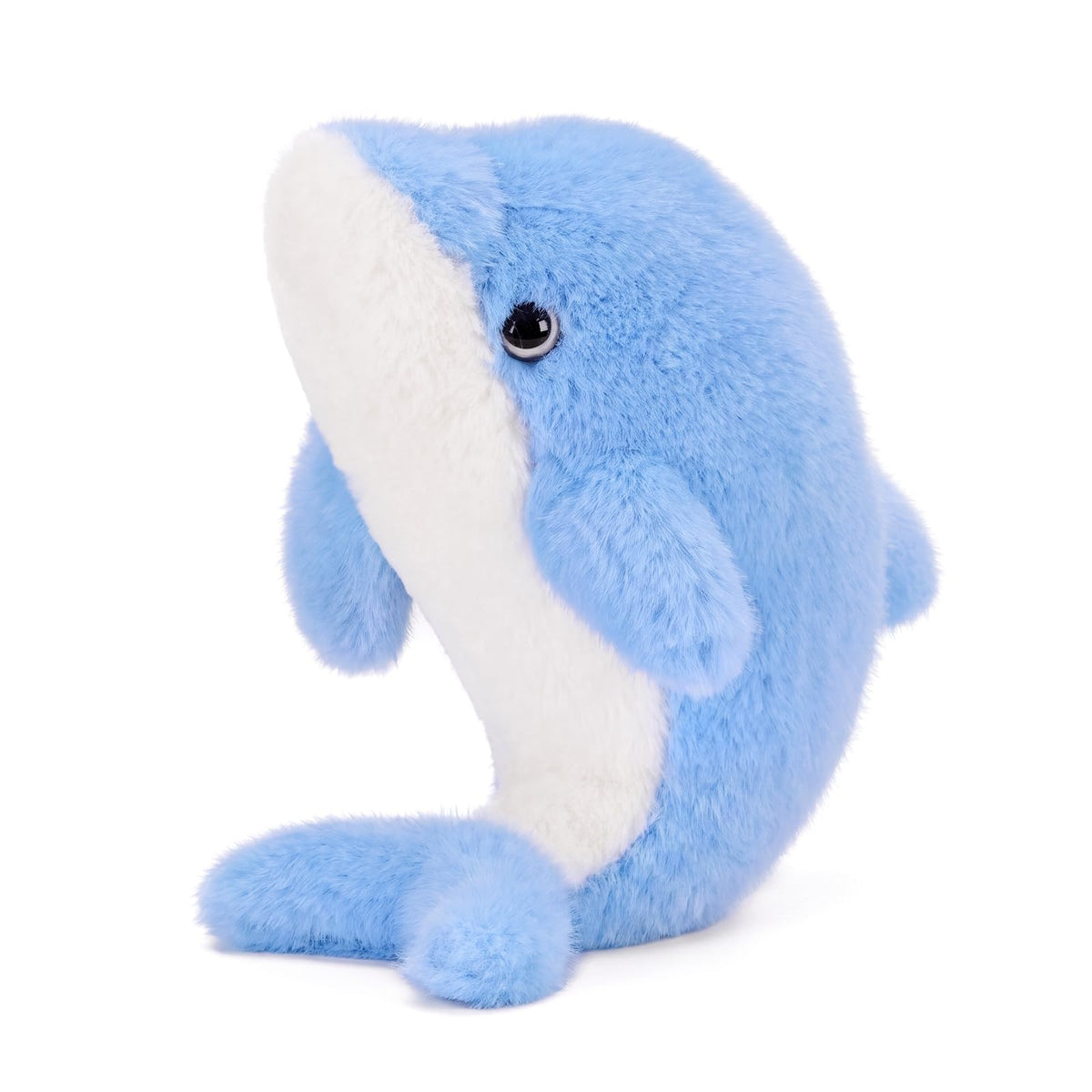PEACH CAT Blue Whale Stuffed Animal Cute Sea Animals Plushies Gift for Kids