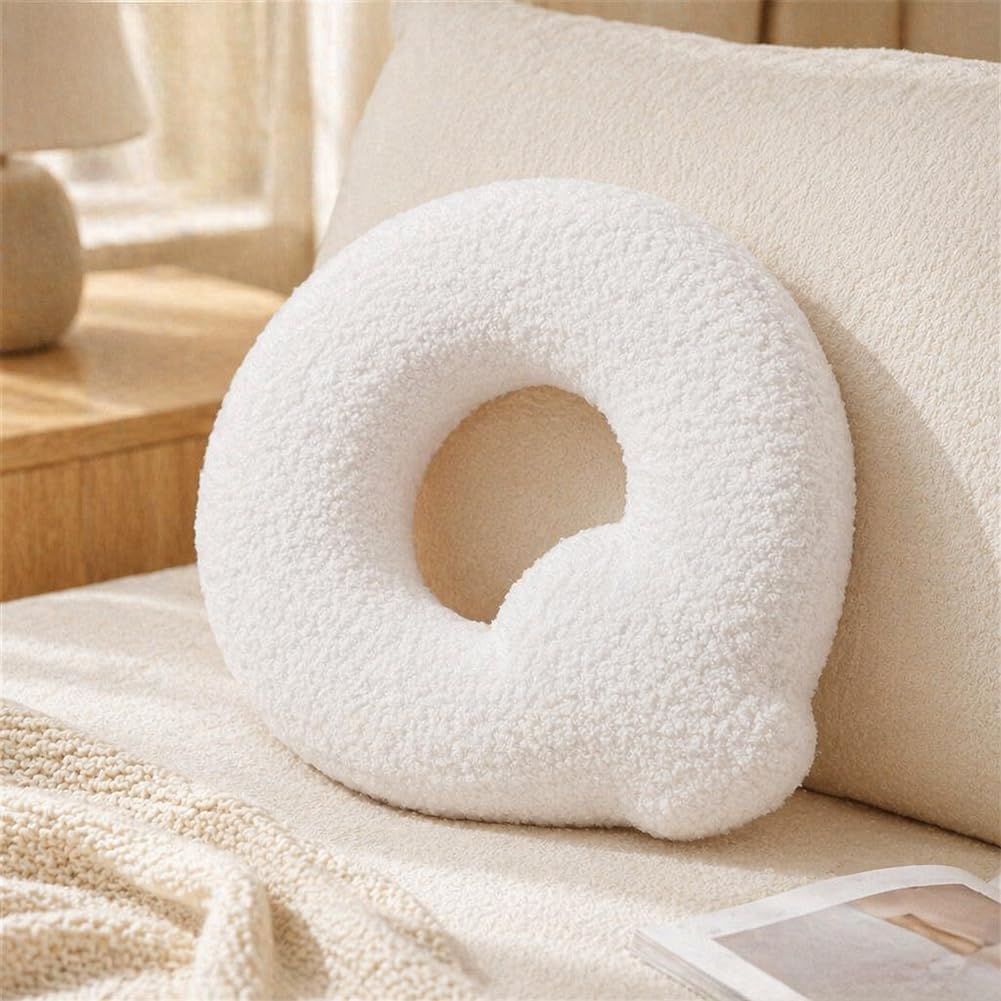 Letter Plush Pillow, Letter Hugging Throw Pillows, Decorative Initial Letter Shaped Throw Pillows for Bed Couch, Letter Pillows English Alphabet A to Z for Sofa Bedroom Living Room Decor (A)