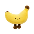 Banana Pillow,Soft Banana Shaped Decorative Throw Pillows with Foot,Cute Yellow Fruit Pillow for Bed,Chair,Sofa,Desk (Yellow-18inch)