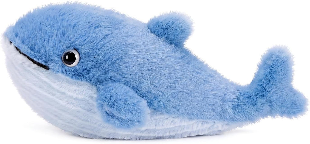 PEACH CAT Blue Whale Stuffed Animal Cute Sea Animals Plushies Gift for Kids