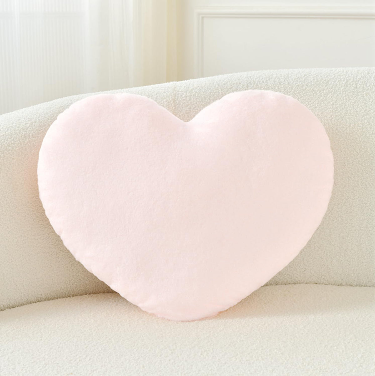 Petrella Purple Throw Pillows, Cute Decorative Heart Pillow 13 x 10 in
