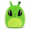 Alien Plush Toy Figure, Soft Stuffed Space Doll for Kids（Green）
