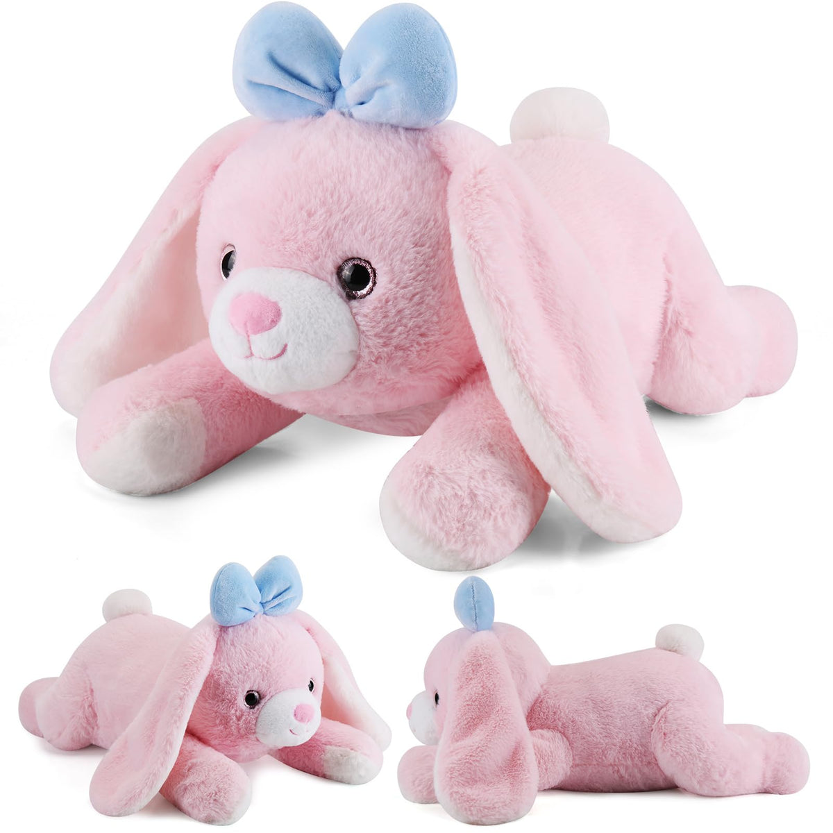 gnomantic Cow Weighted Stuffed Animals, Plush Pillow for Kids