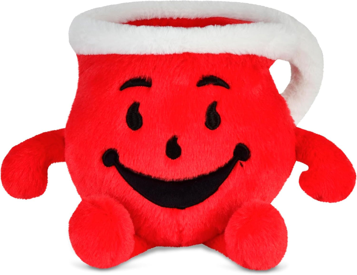 iscream Kool-Aid Man Shaped 8" x 6" Mini Pillow with Embroidered Accents