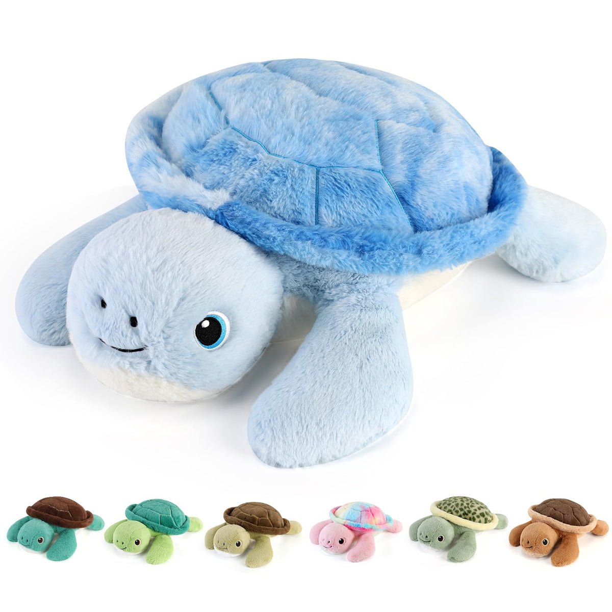 gnomantic Cow Weighted Stuffed Animals, Plush Pillow for Kids