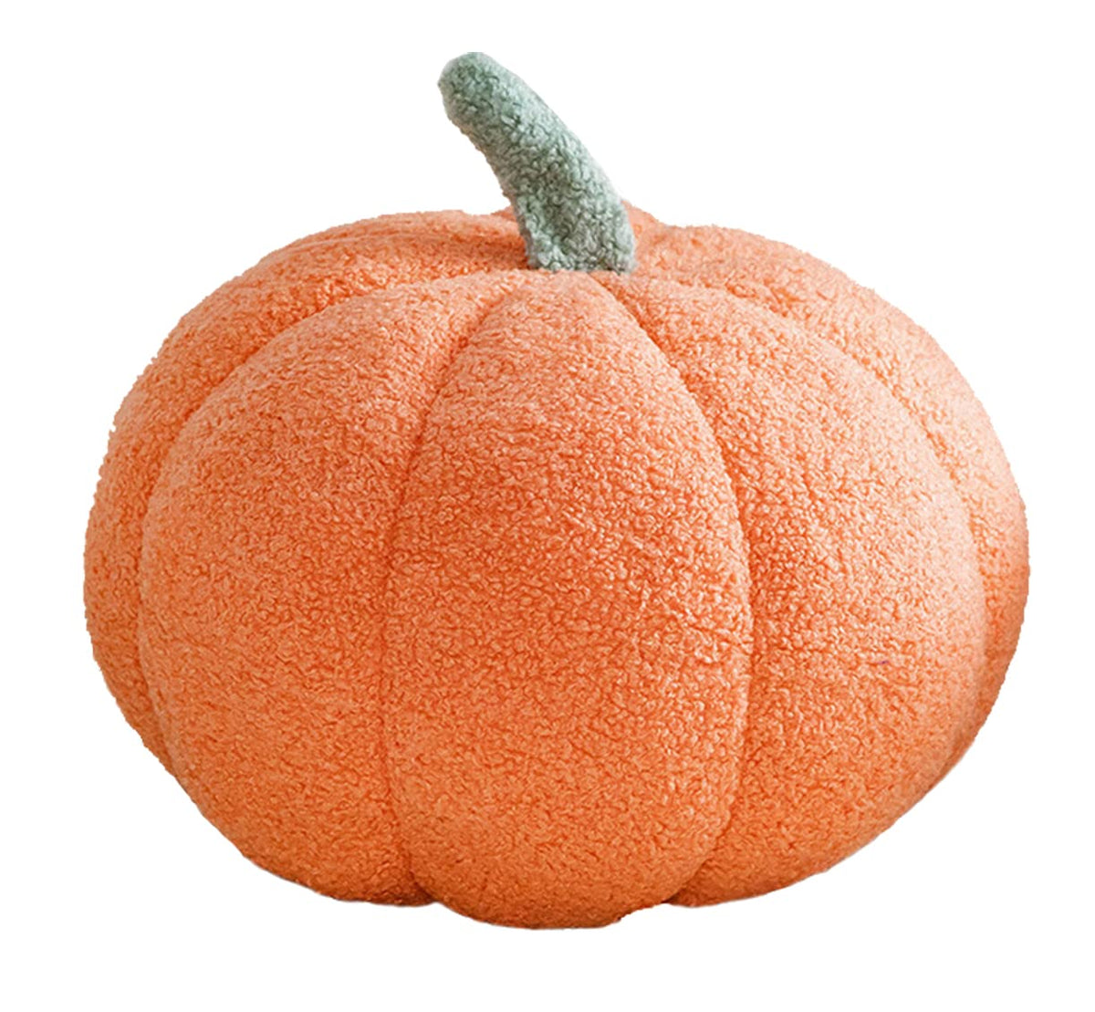 3D Simulated Pumpkin Pillow Plush Pillow Sofa Cushion (7.8inch, Red)
