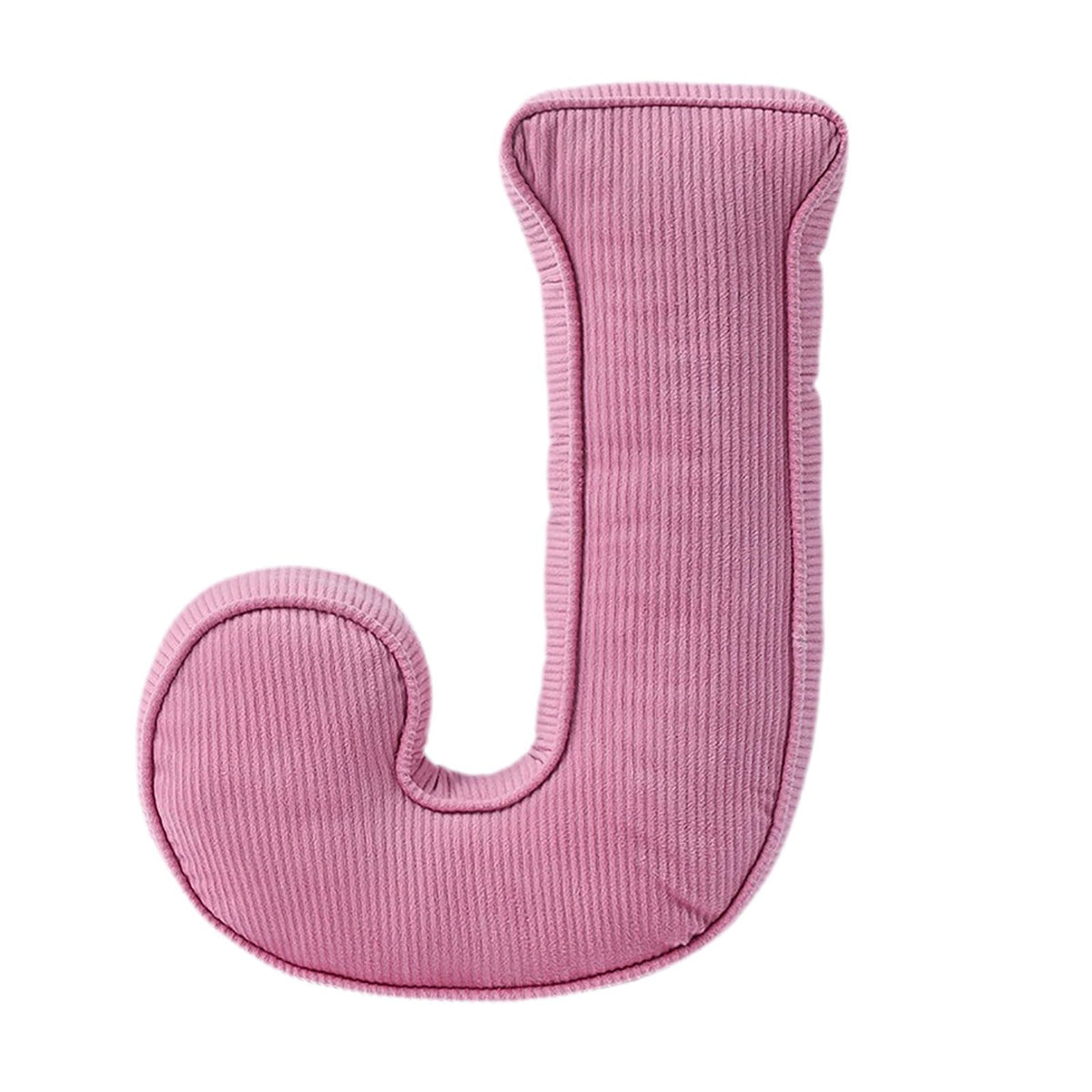 Pink Letter Plush Pillow, Letter Hugging Throw Pillows, Decorative Corduroy Initial Letter Shaped Throw Pillows, Alphabet Pillows A to Z for Sofa Bedroom Living Room (13.39, Inches, 3.54, Inches, P)