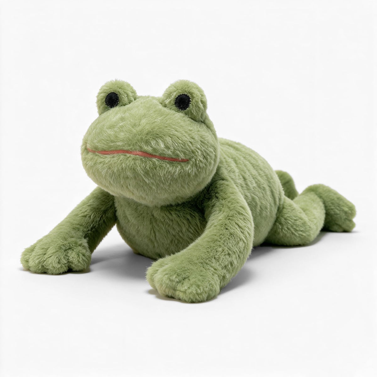 Lying Brown Otter Plush Throw Pillow – Cute Lying Pose, a Soft Cushion & Stylish Decor Stuffed Toy in One.