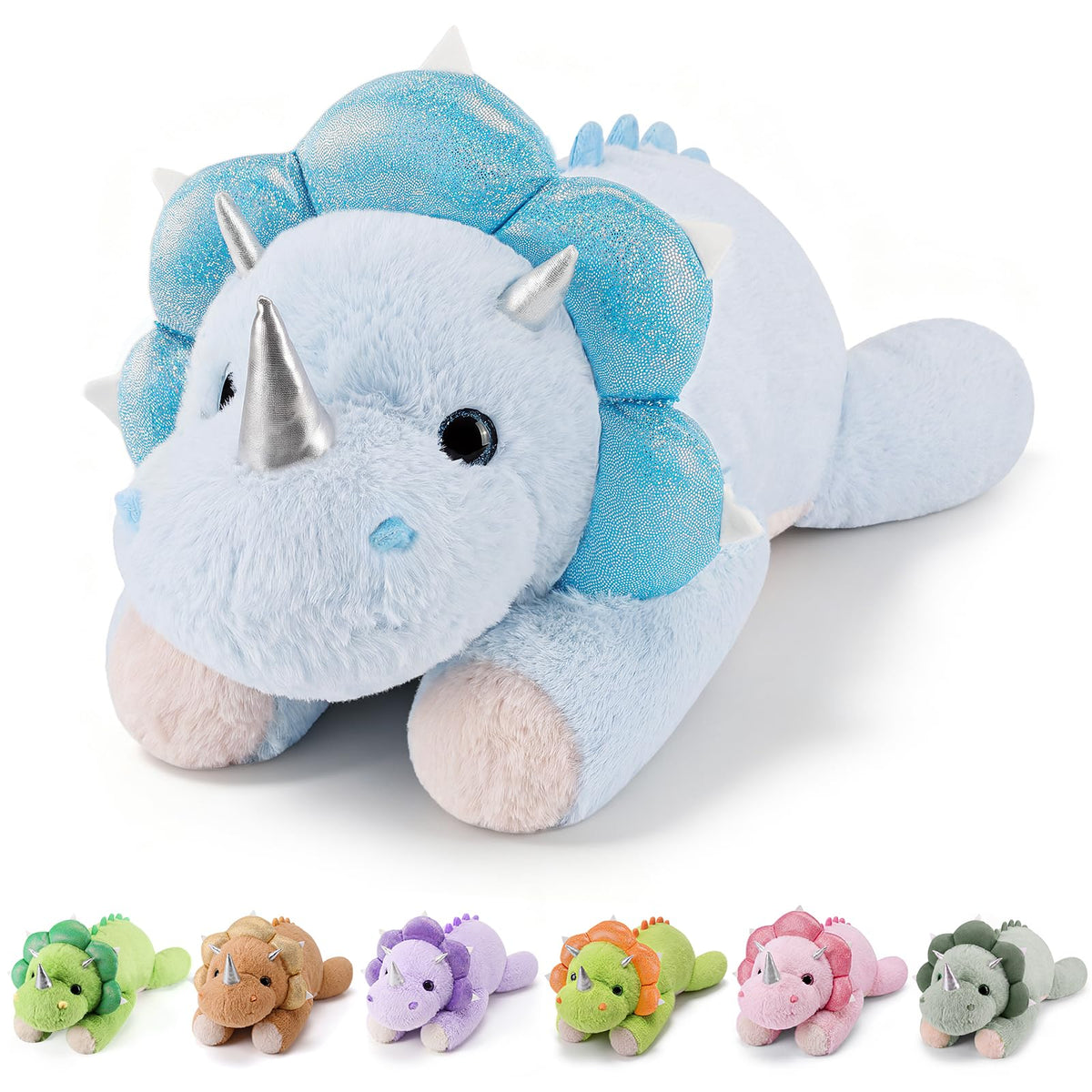 gnomantic Turtle Weighted Stuffed Animals, Plush Pillow for Kids