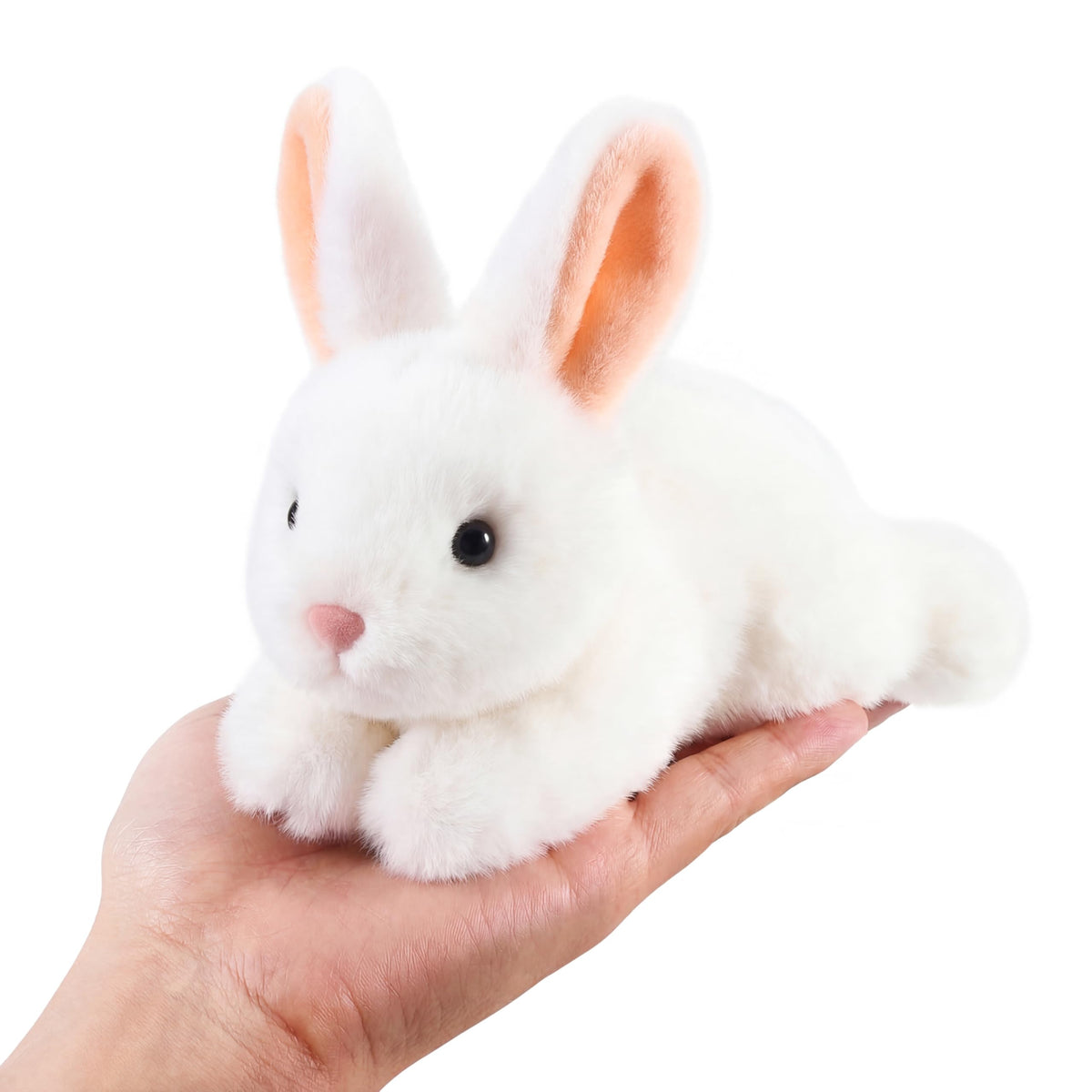 PEACH CAT Brown Bunny Stuffed Animal Cute Plushies Birthday Gifts for Kids