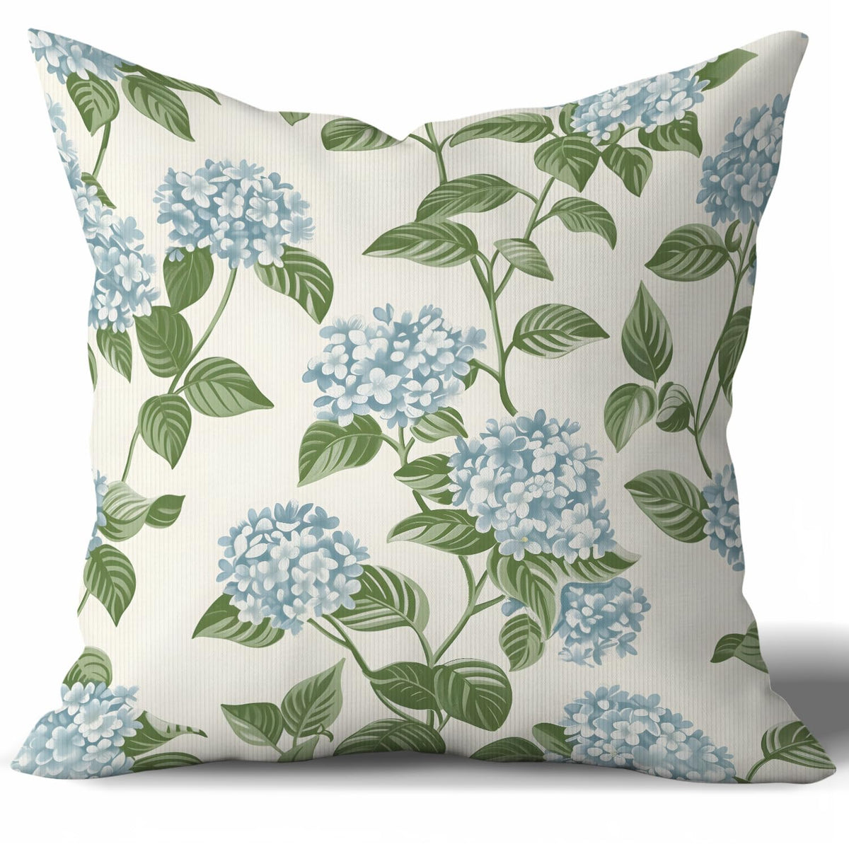 Vintage William Morris Inspired Poppy Floral Throw Pillow Cover 18×18,Olive Green Botanical Cushion Cover,Retro Floral Art Decorative Square Double-Sided Pillowcase for Sofa Bed Farmhouse