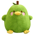 Cute Yellow Duck Pear Plush Pillow 8 Inch Kawaii Stuffed Animal Plush Soft Plushies Gifts (Yellow, Small)