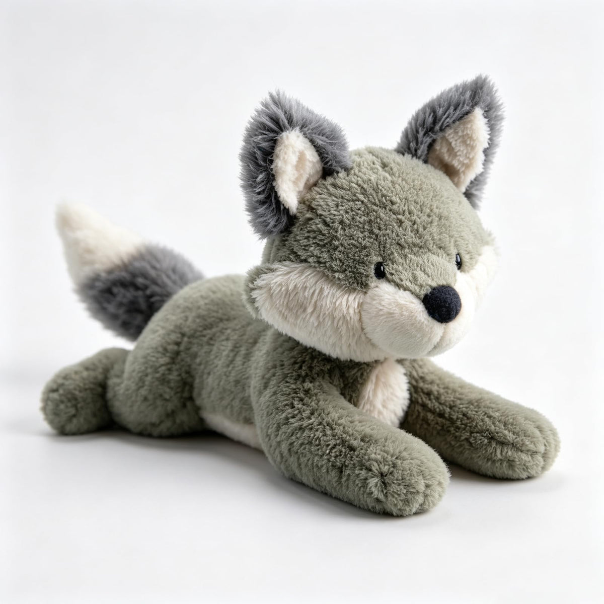 Lying Brown Otter Plush Throw Pillow – Cute Lying Pose, a Soft Cushion & Stylish Decor Stuffed Toy in One.