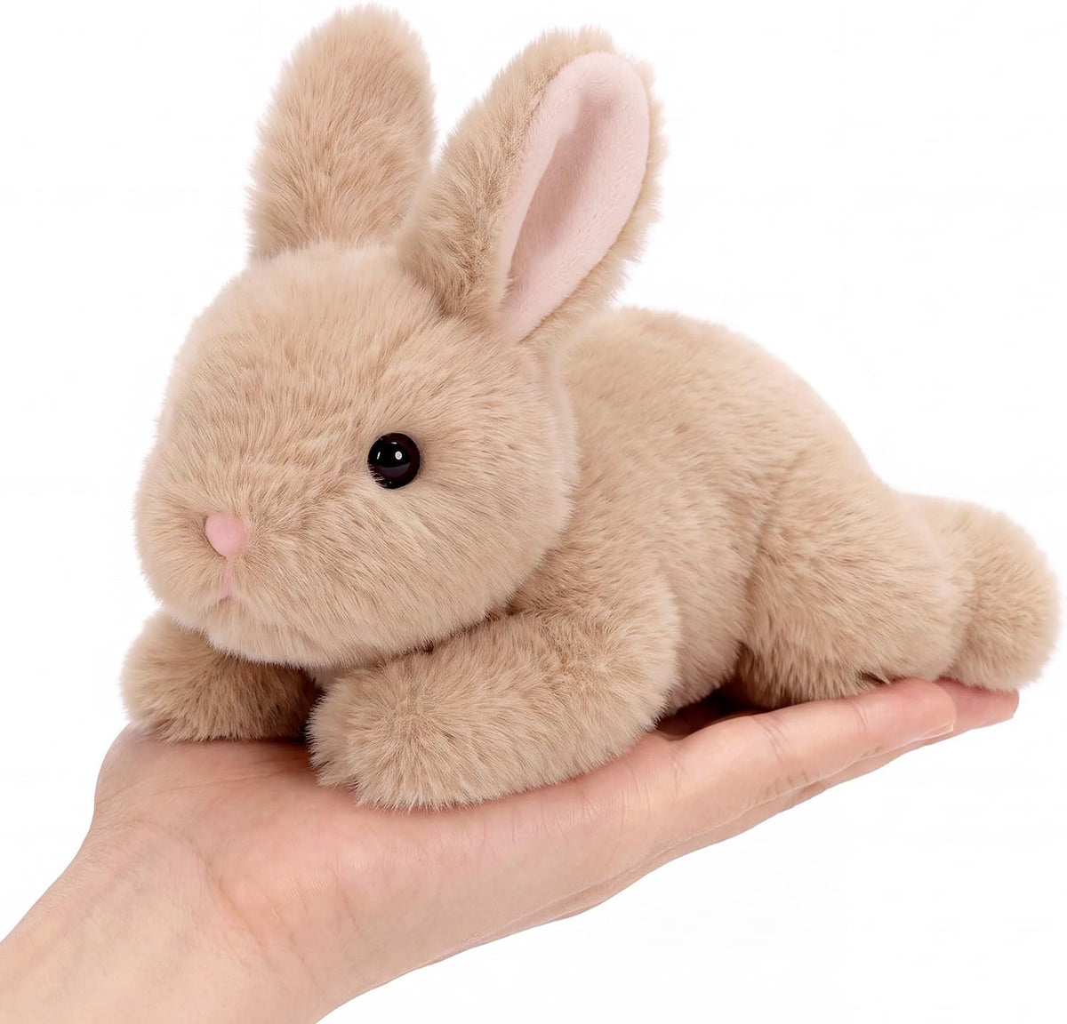 PEACH CAT Brown Bunny Stuffed Animal Cute Plushies Birthday Gifts for Kids