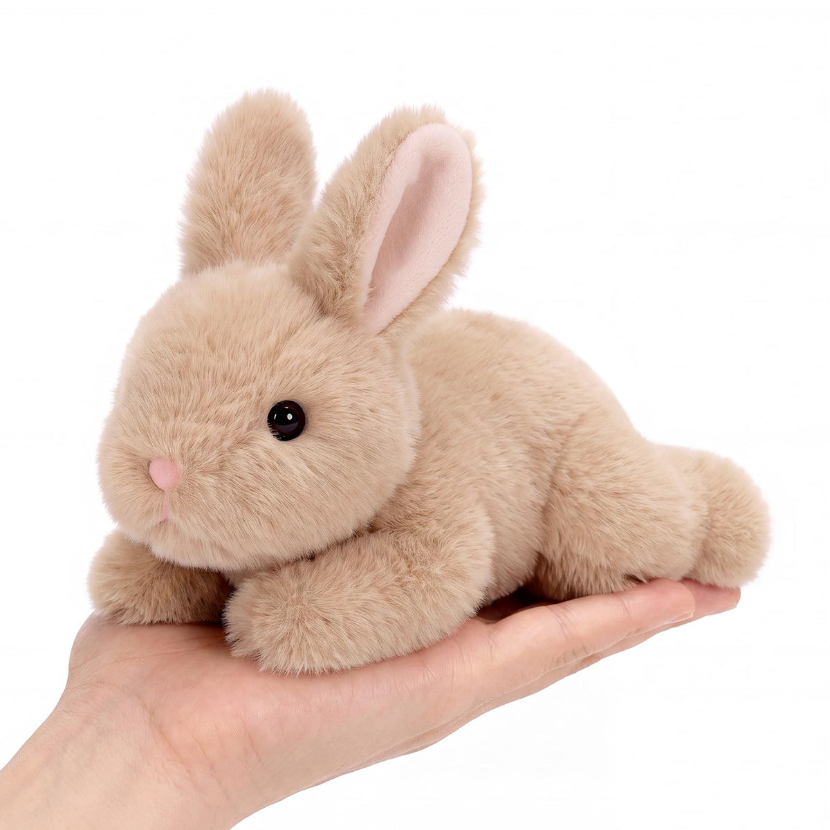 PEACH CAT Brown Bunny Stuffed Animal Cute Plushies Birthday Gifts for Kids