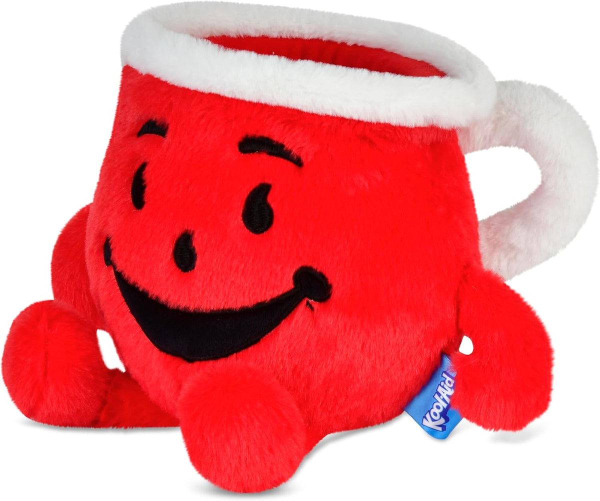 iscream Kool-Aid Man Shaped 8" x 6" Mini Pillow with Embroidered Accents