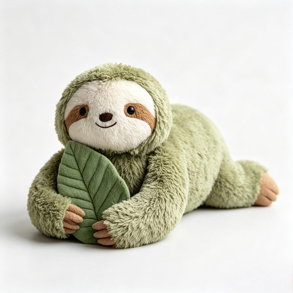Lying Brown Otter Plush Throw Pillow – Cute Lying Pose, a Soft Cushion & Stylish Decor Stuffed Toy in One.