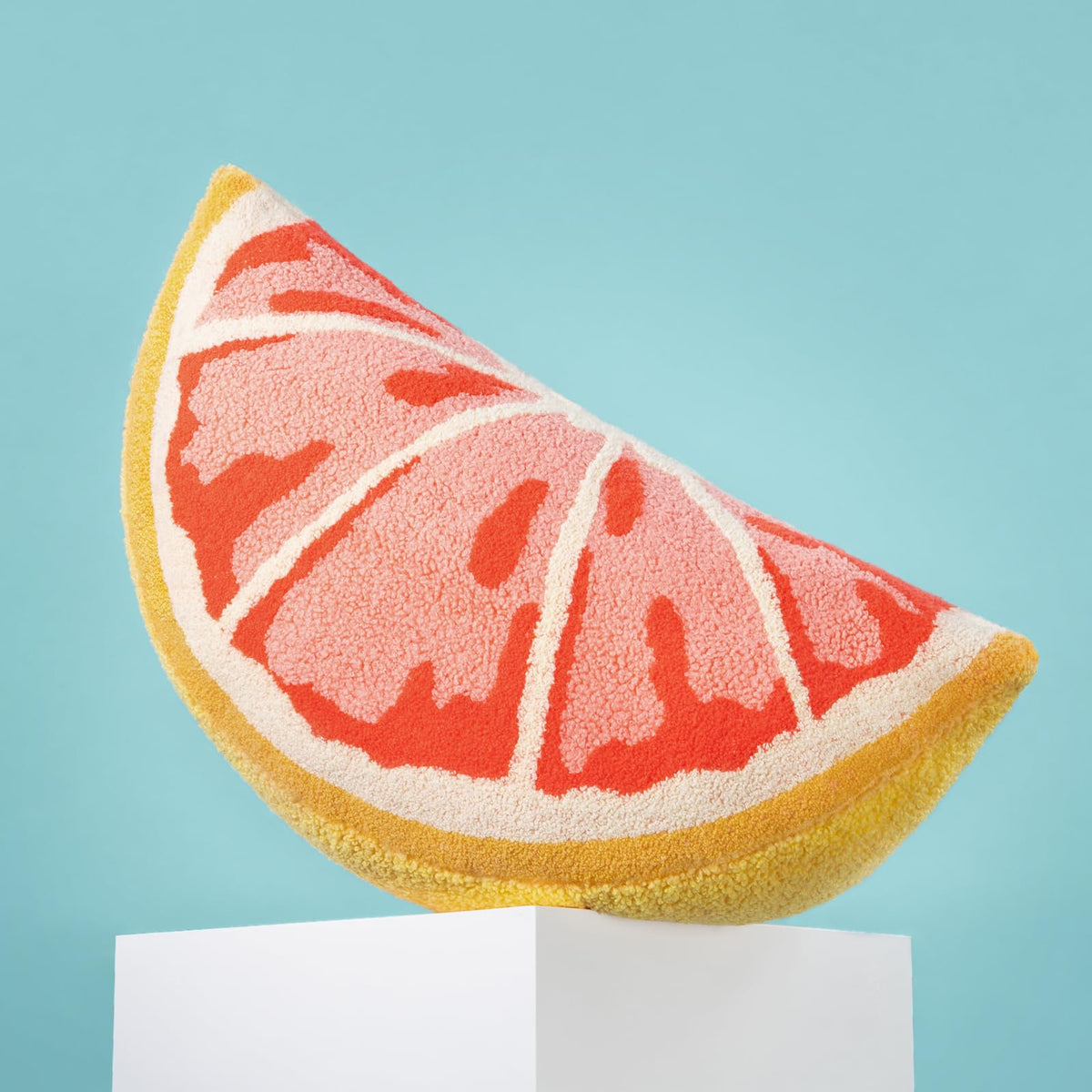 Phantoscope Fruit Shaped Pillow Series Cherry Shaped Throw Pillow, Fun Home Decor of Fruit Themed Cushions, Fall Decorative Pillow for Couch, Bed and Chair, Red, 15 x6.5 inches
