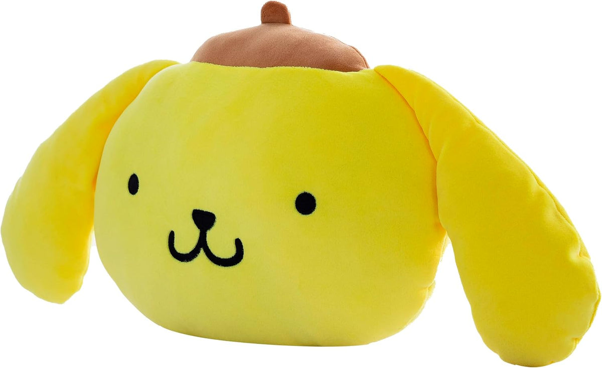 Northwest Pompompurin Friendly Pom Cloud Pillow 12" – Plush Kids Stuffed Toy, Cartoon Character, Bedroom Decor, Gift for Girls & Boys