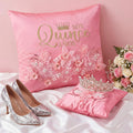 Mixweer 2pcs Wedding Embroidered Kneeling Pillows Covers, Nuestra Boda
