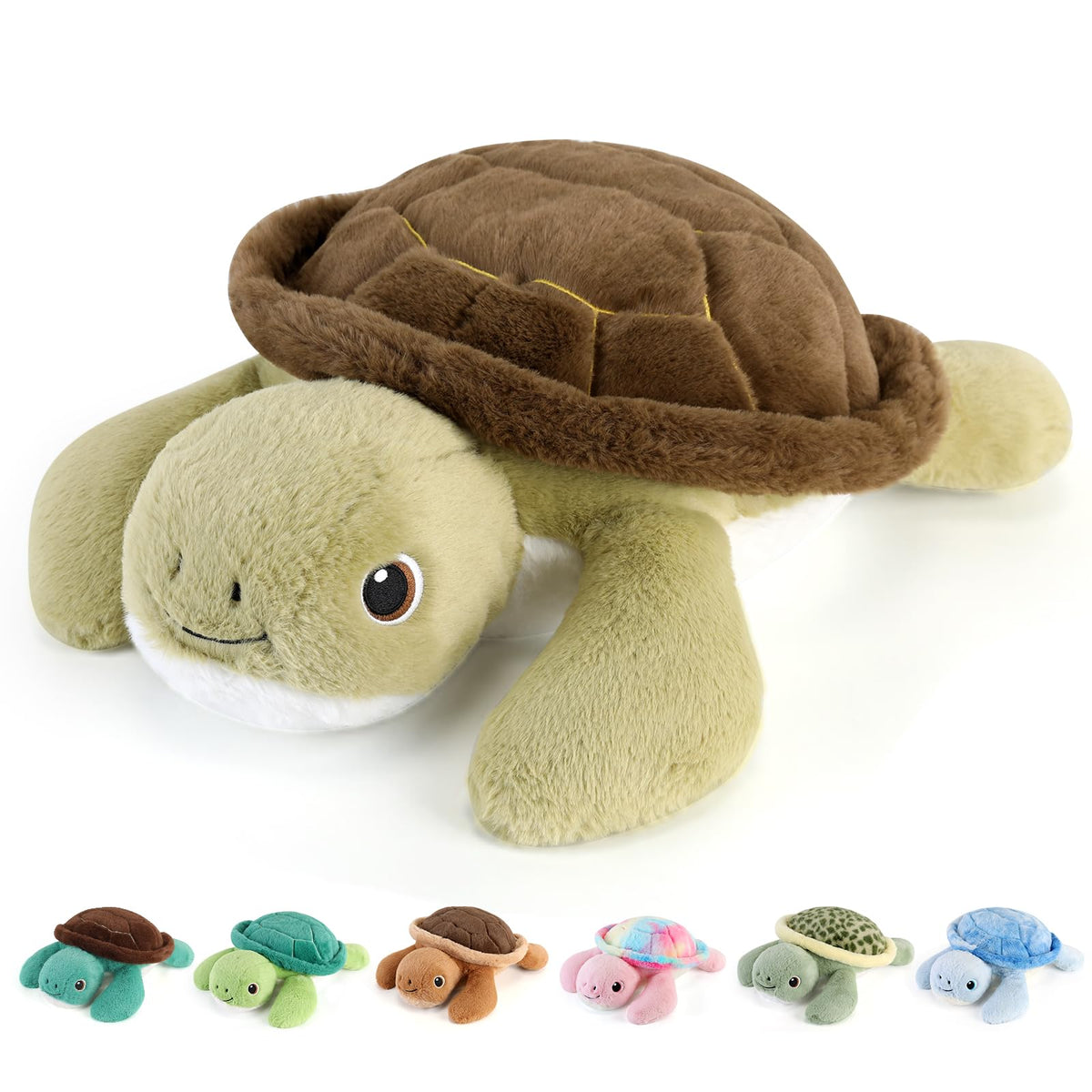 gnomantic Cow Weighted Stuffed Animals, Plush Pillow for Kids