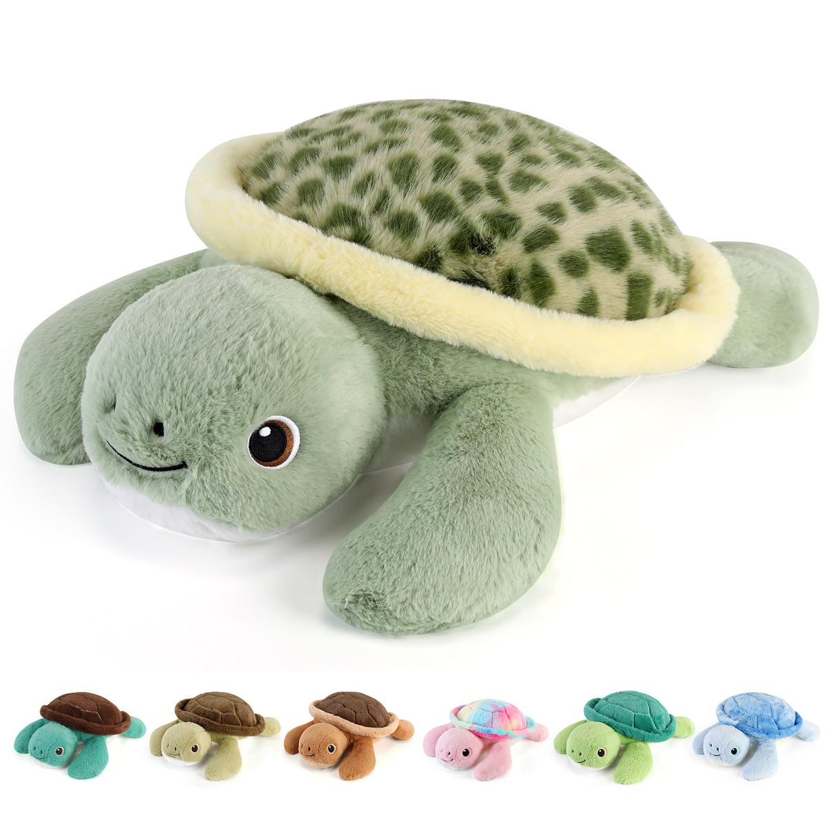gnomantic Cow Weighted Stuffed Animals, Plush Pillow for Kids