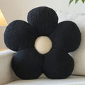 Flower Pillow, Decorative Throw Pillow for Couch, Cute Decor Pillows for Bed, Aesthetic Flower Shaped Pillow Fun Cushion (Lavender Purple, 14.9 Inches)