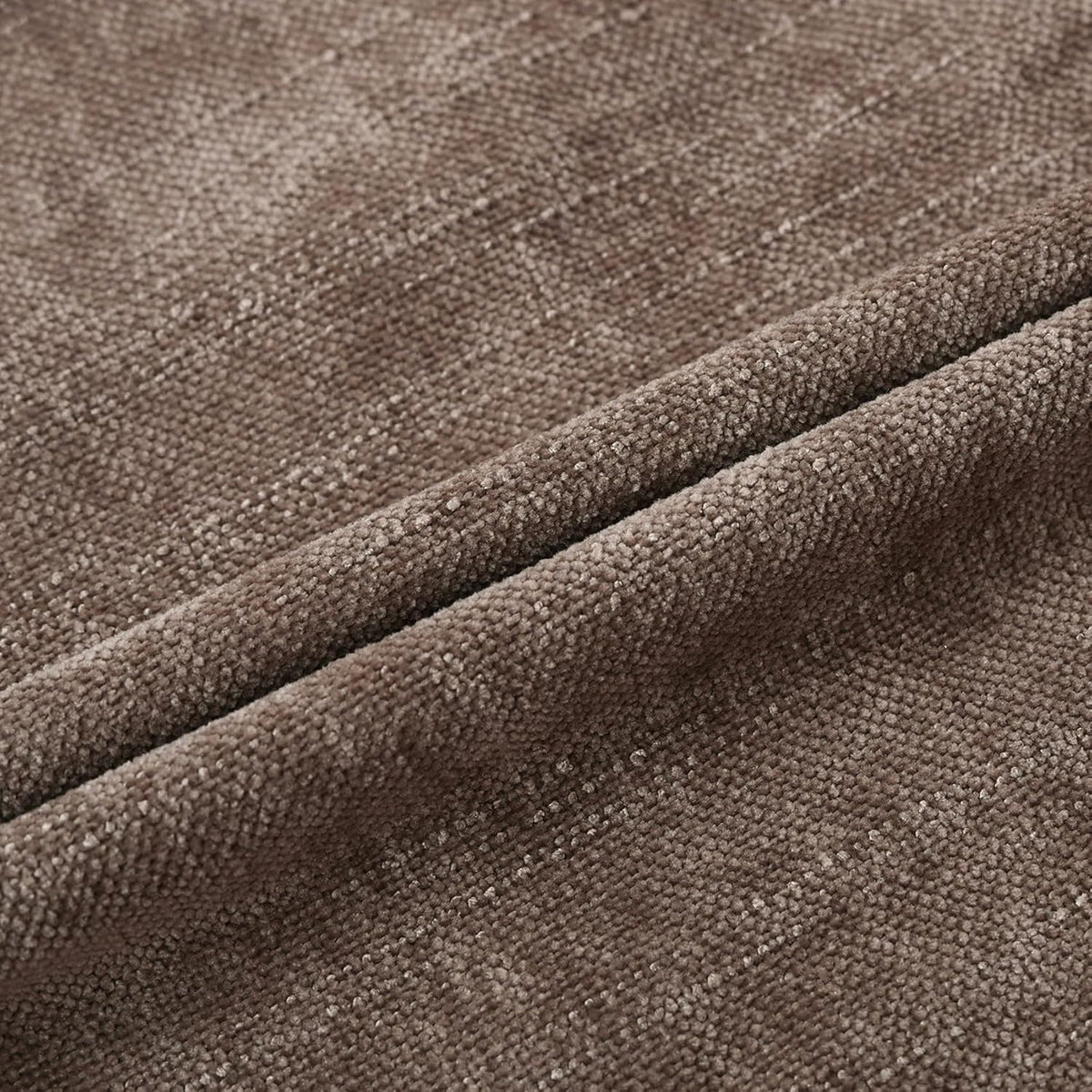 Set of 2 Soft Textured Decorative Throw Pillow Covers 18x18 Inch Cozy Farmhouse Cushion Cover Square Accent Pillow Cases for Bed Couch Sofa Living Room, Taupe Grey