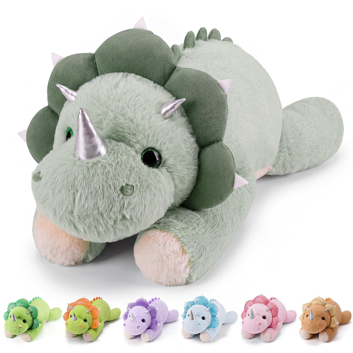 gnomantic Turtle Weighted Stuffed Animals, Plush Pillow for Kids